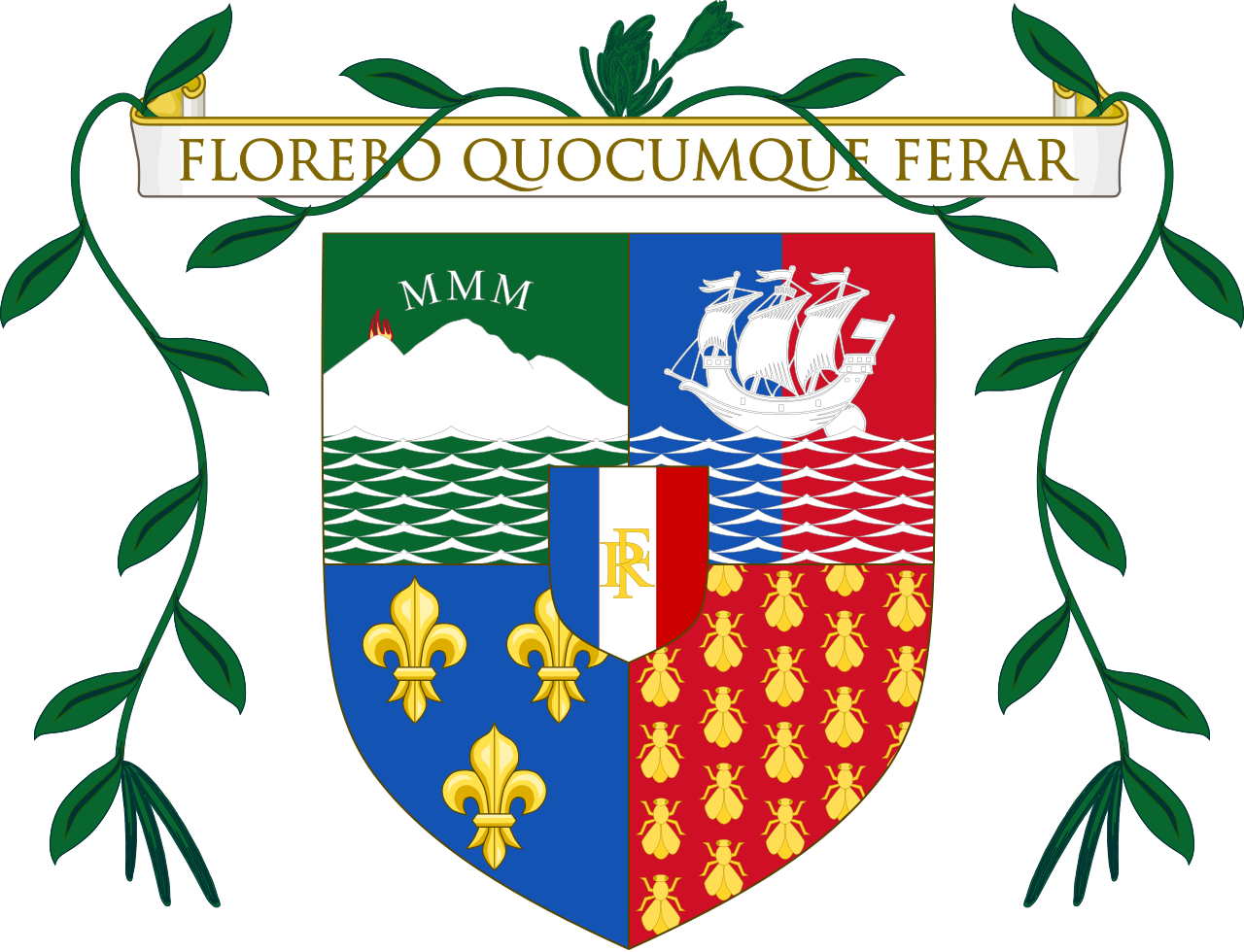 Armoiries Réunion.
