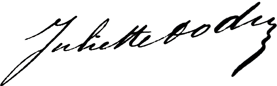 Juliette Dodu signature